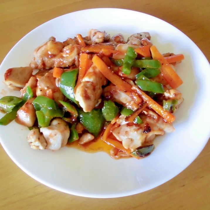 鶏肉 ピーマン ニンジンのケチャップ炒め レシピ 作り方 By みぽりん9215 楽天レシピ 鶏肉 ピーマン ニンジンのケチャップ炒め レシピ 作り方 By みぽりん9215 楽天レシピ